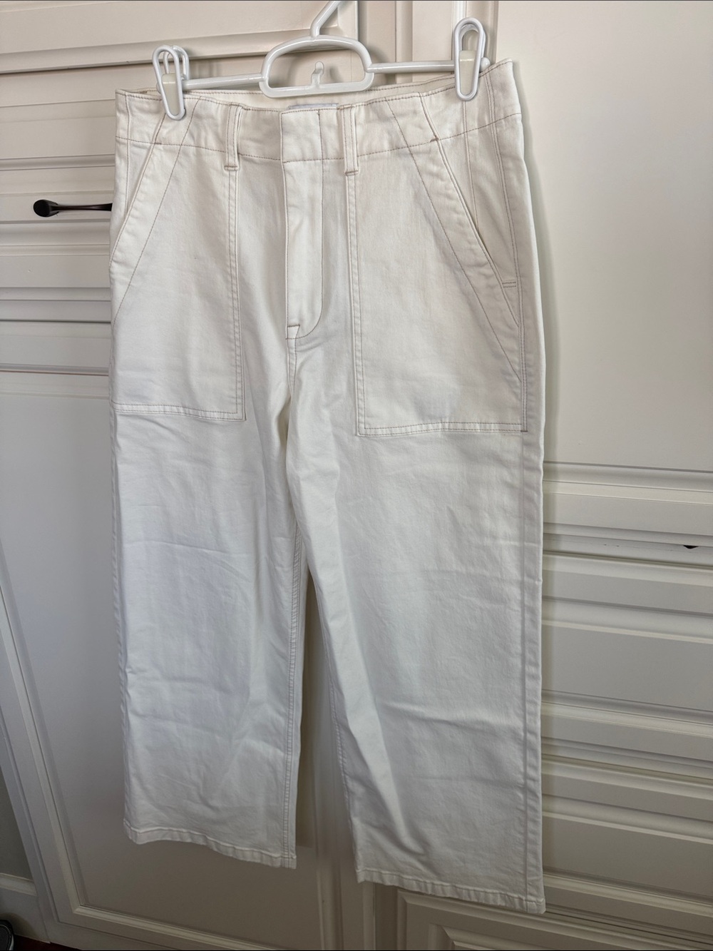 Pistols High-Rise Cropped Wide Leg Jeans